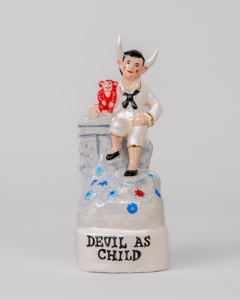 Nick Cave Ceramics: Nick Cave, Devil as Child, 2020–2024. Courtesy of Xavier Hufkens Brussels and Museum Voorlinden.
