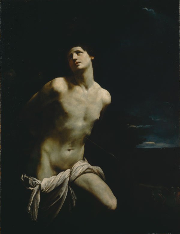 lesser-known museums London: Guido Reni, Saint Sebastian, c. 1630–1635, Dulwich Picture Gallery, London, UK.
