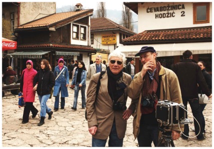 Tadeusz Rolke: Jakub Ismer, Tadeusz Rolke and Lorne Liesenfeld, Sarajevo, 2007. Author’s archive.
