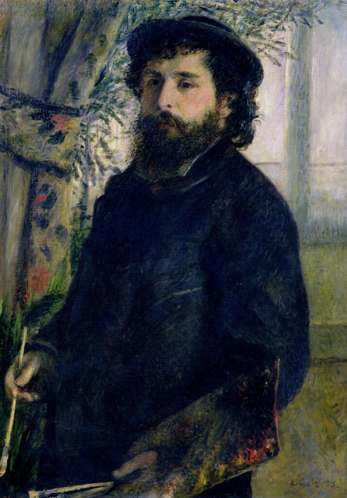 artist portraits quiz: Painting by Pierre-Auguste Renoir, 1875, Musée d'Orsay, Paris, France.