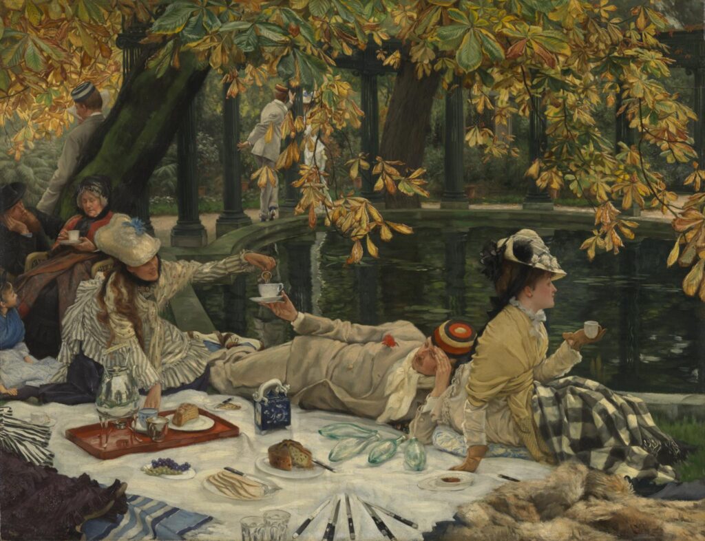 James Tissot: James Tissot, Holyday, c. 1876, Tate, London, UK.
