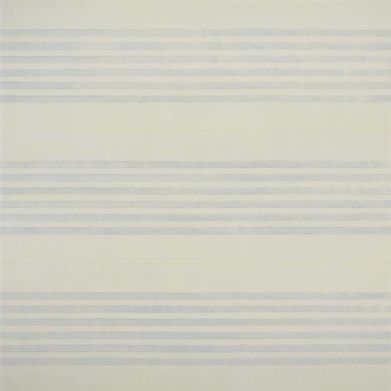 agnes martin: Agnes Martin, I Love Life, 2001. Wikiart. 
