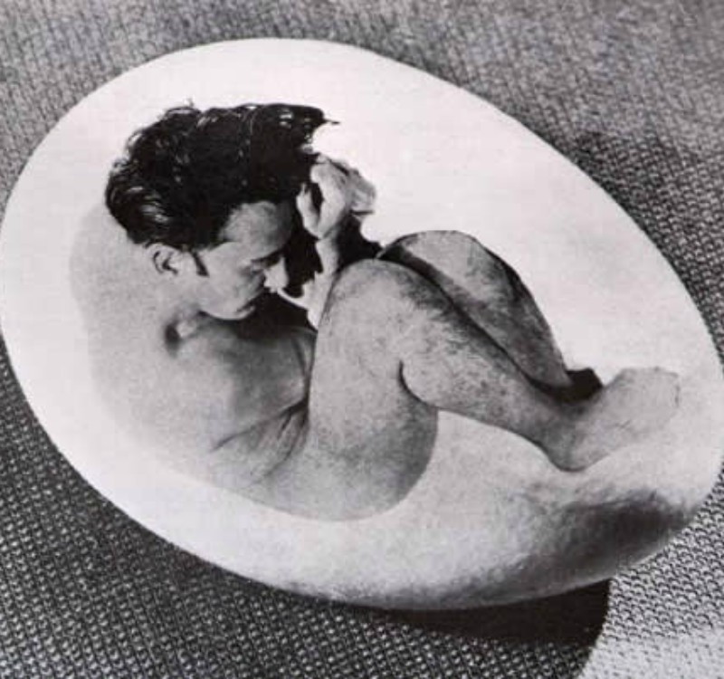 Salvador Dalí Philippe Halsman: Philippe Halsman, Prenatal Memory, 1942. The Voice of Fashion.
