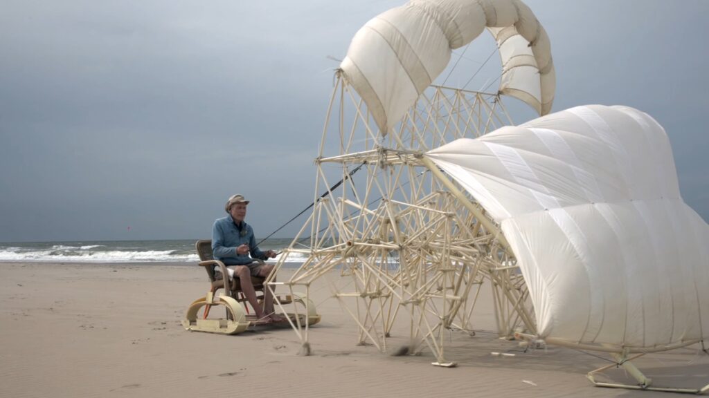 art and ai: Theo Jansen, Strandbeest, 2025. Artist’s website.
