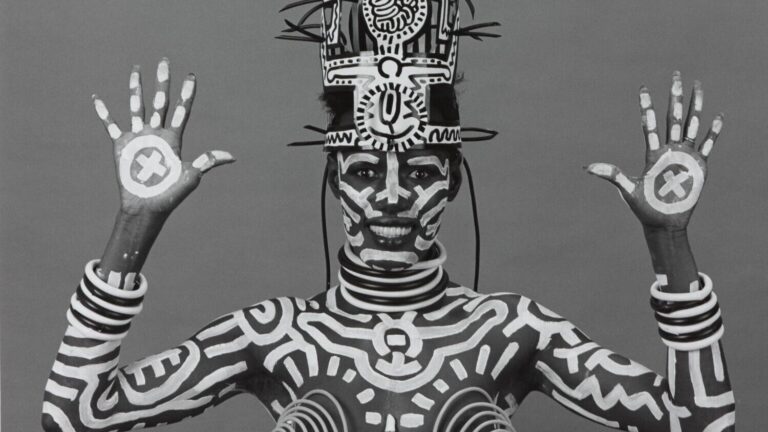 grace jones keith haring: Robert Mapplethorpe, Grace Jones, 1984, Tate, London, UK. Museum’s website. Detail.
