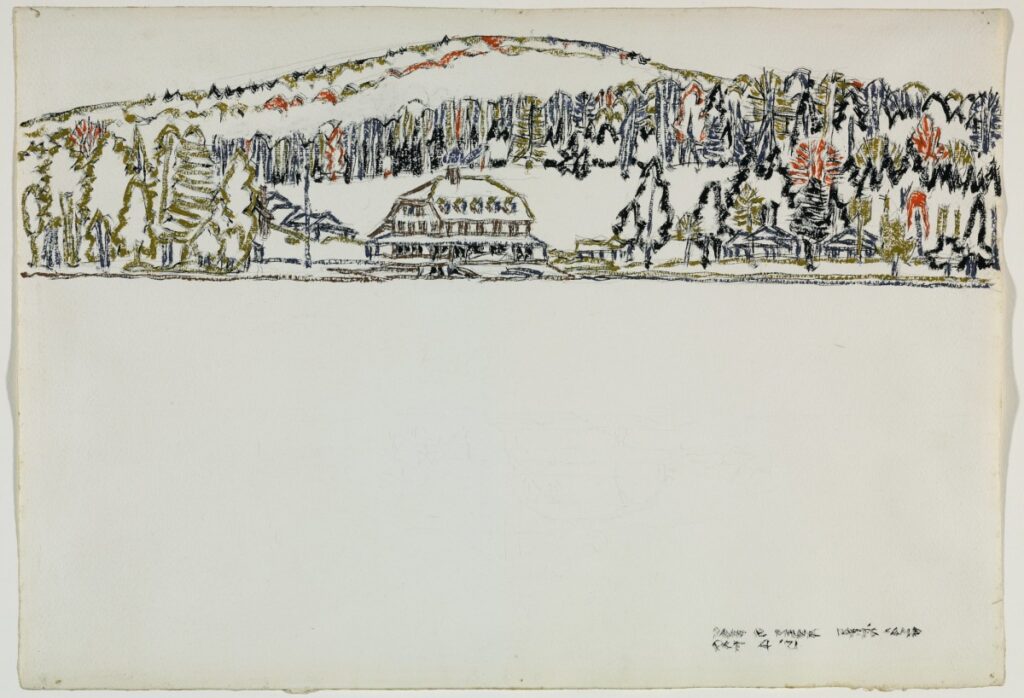 David Milne: David Milne, Across the Lake I, 1921, National Gallery of Canada, Ottawa, Canada. Museum’s website.
