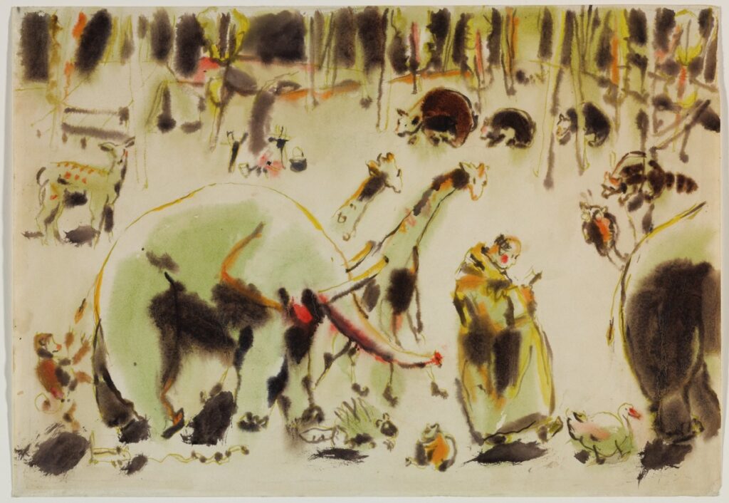 David Milne: David Milne, The Saint IV, 1942, National Gallery of Canada, Ottawa, Canada. Museum’s website.
