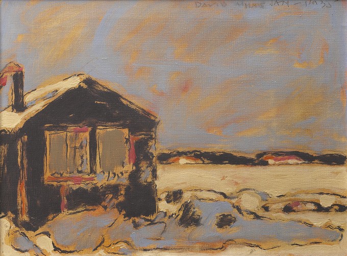 David Milne: David Milne, Winter Sky, 1935, Art Gallery of Ontario, Toronto, Canada. Museum’s website.
