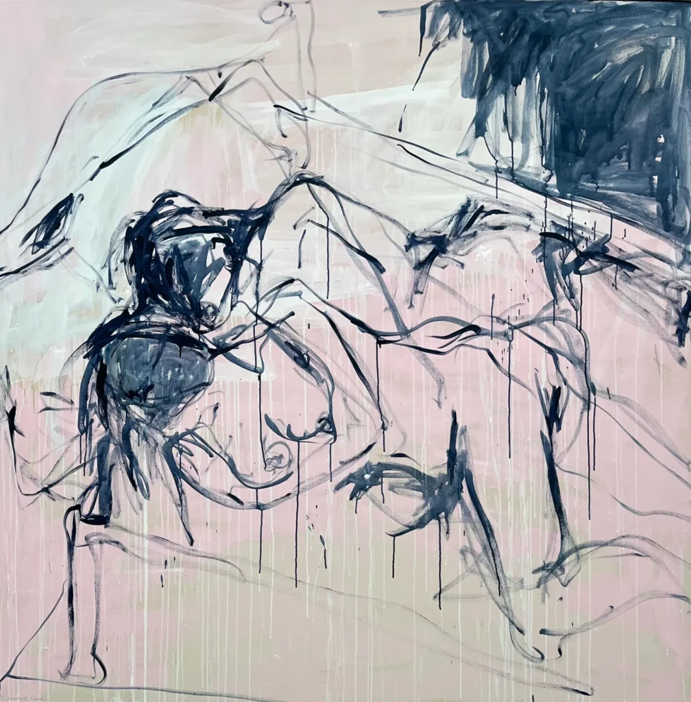 Tracey Emin artworks: Tracey Emin, I Wanted Love, 2024. © Tracey Emin. All rights reserved, DACS 2025. Hyperallergic.
