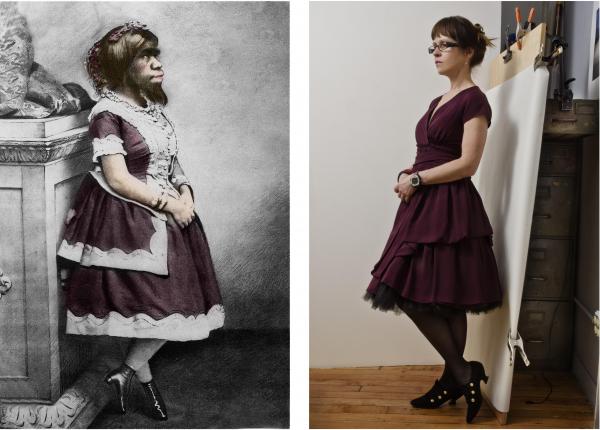 Bearded Woman: Laura Anderson Barbata, Julia y Laura, 2013. Artist’s website.
