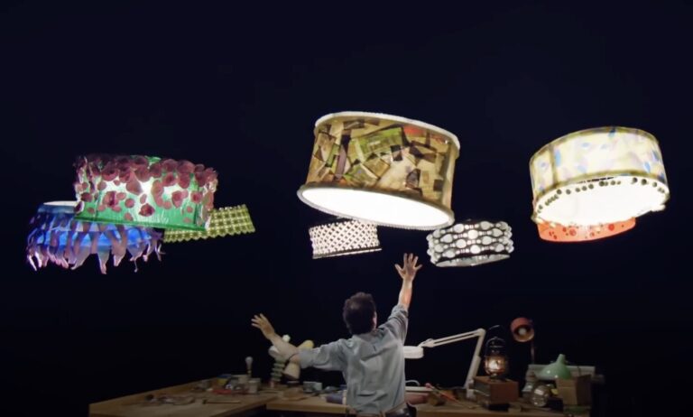 art and ai: Still from Raffaello D’Andrea, Verity Studios, and Cirque du Soleil, Sparked, 2014. YouTube.
