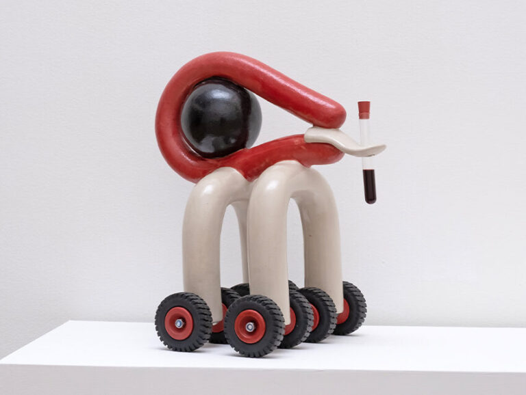 female safe spaces art: Laia Arqueros Claramunt, Hystera and Ramon, 2023. Chiquita Room. Detail.
