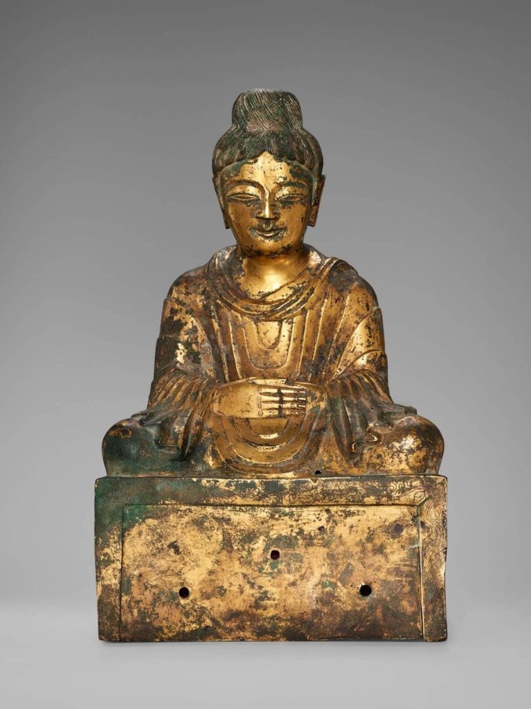 chinese buddha statue: Buddha dated 338, Asian Art Museum, San Francisco, CA, USA. Museum’s website.
