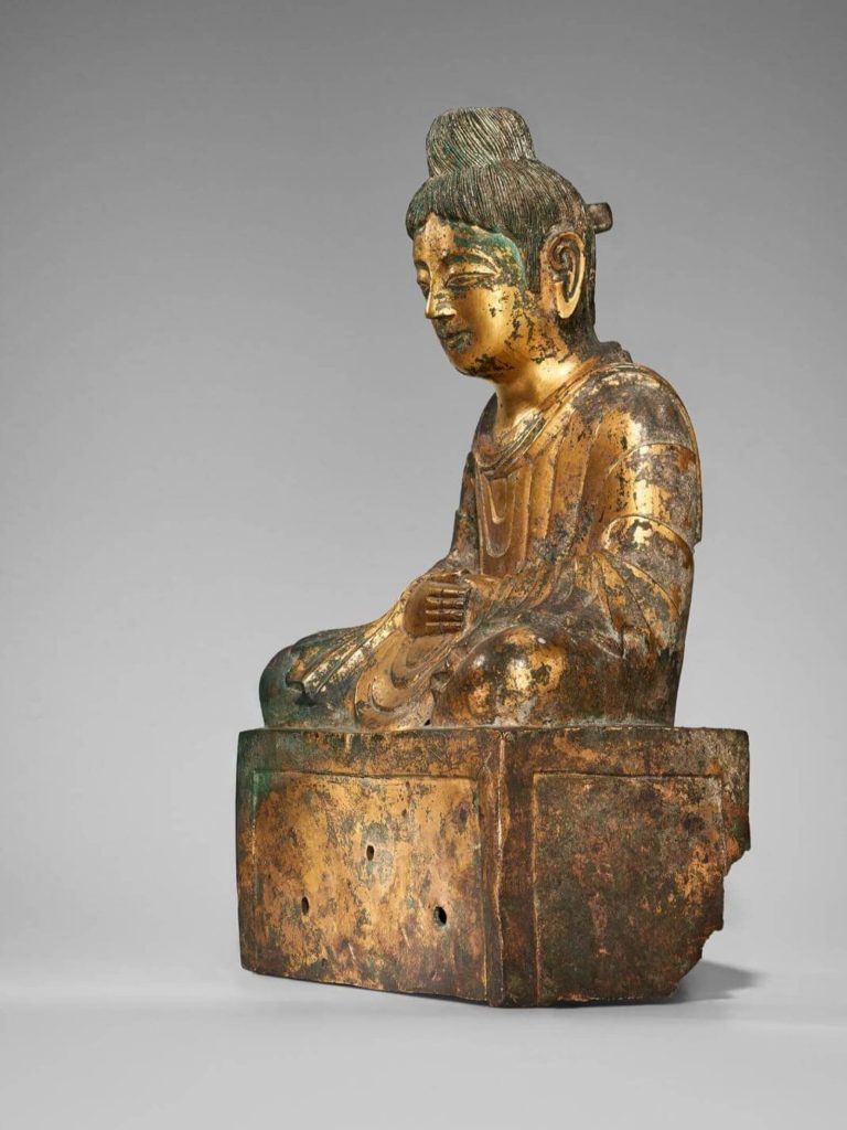 chinese buddha statue: Buddha dated 338, Asian Art Museum, San Francisco, CA, USA. Museum’s website.
