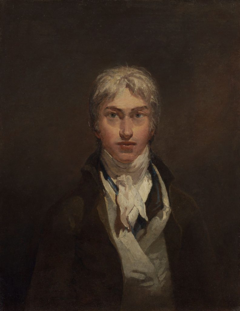Turner and Constable: J.M.W. Turner, Self-Portrait, c. 1799. Image courtesy of Tate.
