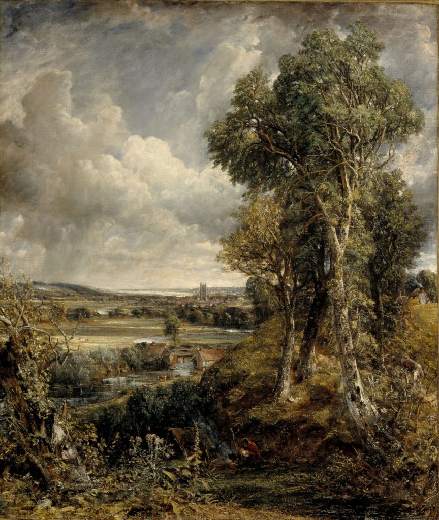 Turner and Constable: John Constable, Dedham Vale, 1828. © National Galleries of Scotland. Purchased with the aid of The Cowan Smith Bequest and Art Fund, 1944. Photo: Antonia Reeve.
