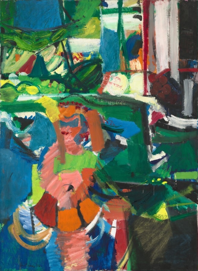Grace Hartigan: Grace Hartigan, Summer Street, 1956, National Gallery of Art, Washington, DC, USA. Museum’s website.
