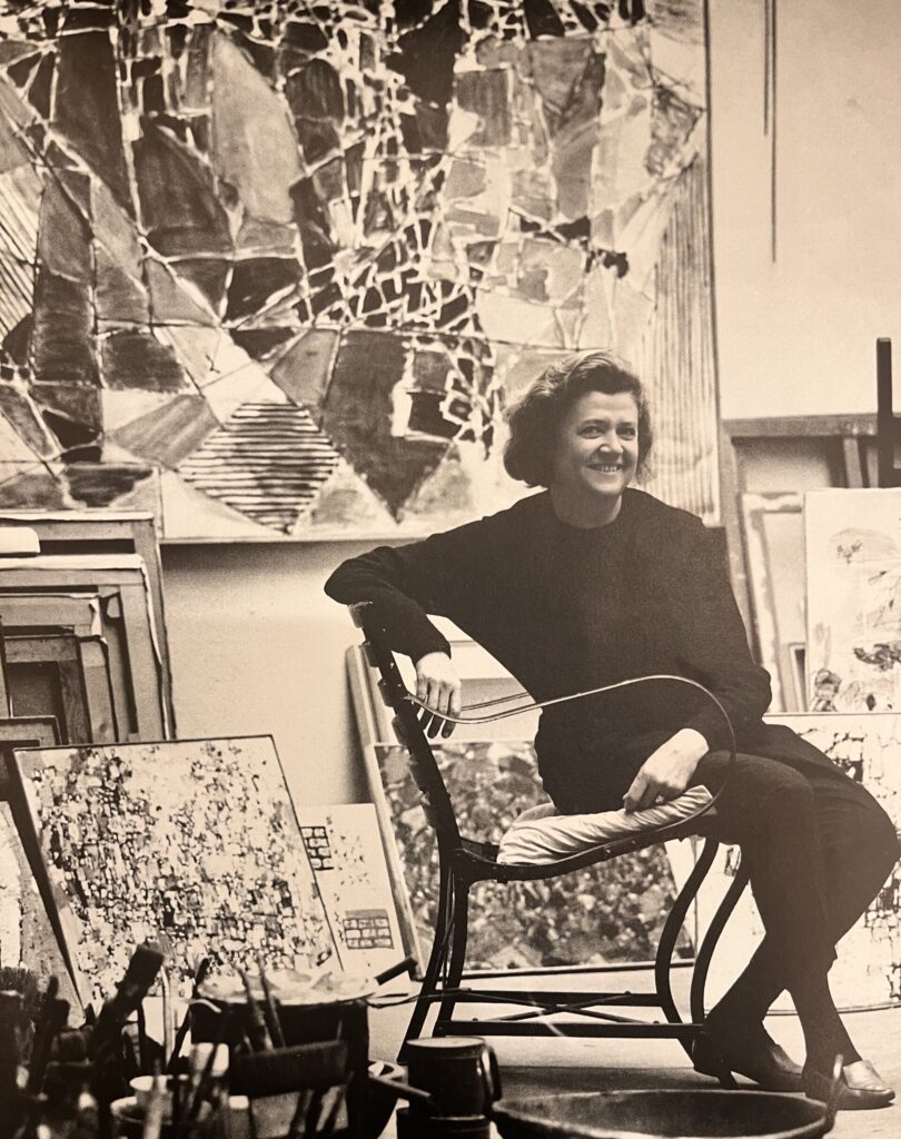 Natalia Dumitresco: Photograph of Natalia Dumitresco. © Artcurial/D. Le Buhan. Galerie Hervé Courtaigne.
