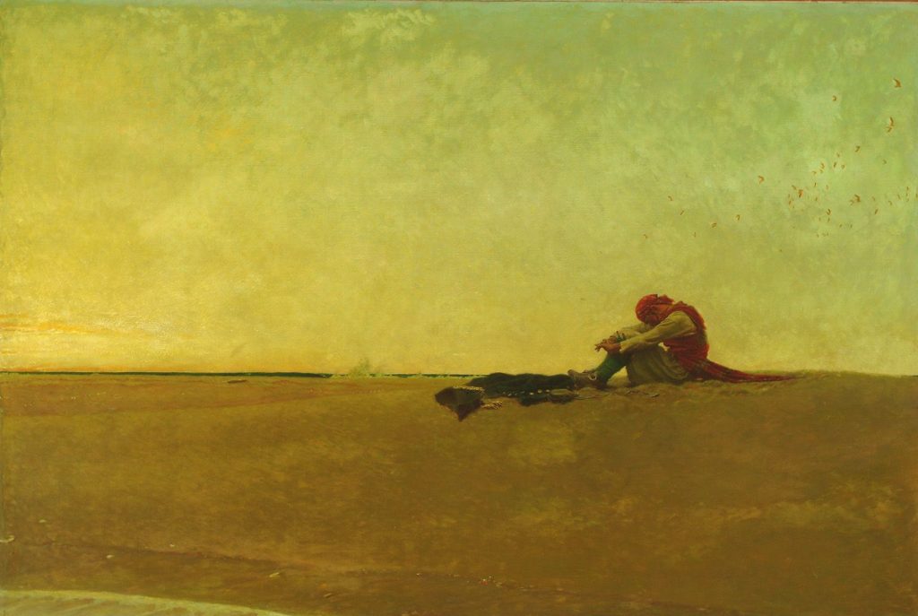 Howard Pyle: Howard Pyle, Marooned, 1909, Delaware Art Museum, Wilmington, DE, USA. Artchive.
