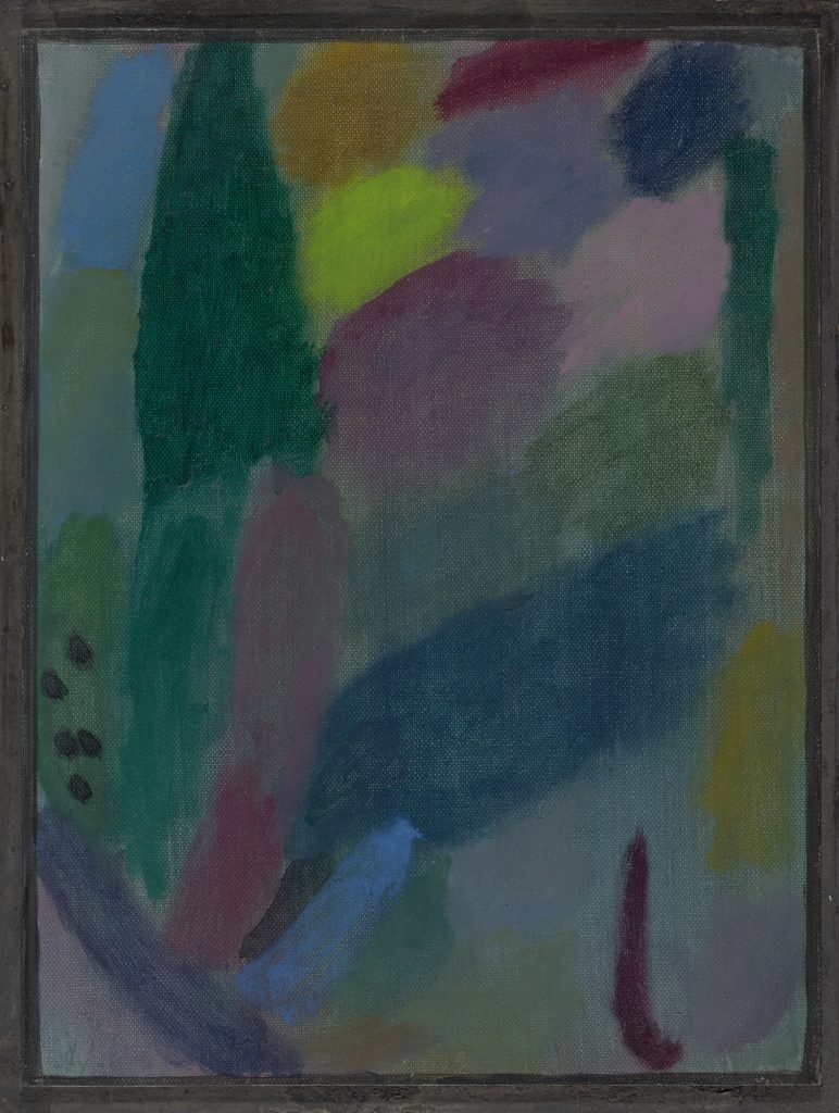 Lenbachhaus: Alexej von Jawlensky, Night in St. Prex, 1916, Städtische Galerie, Lenbachhaus, Munich, Germany.
