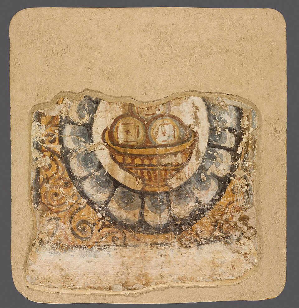 Faras: Eulogia Bread, 7th century, National Museum in Warsaw, Warsaw, Poland.
