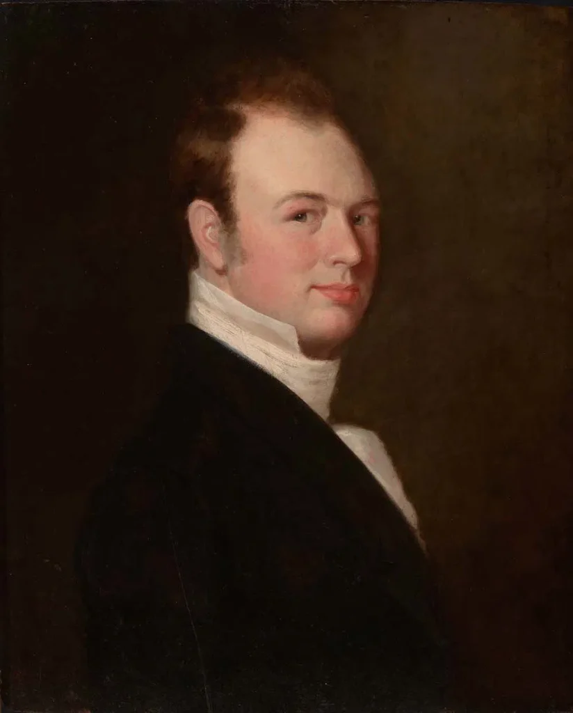 paint tube: John Goffe Rand, Self-Portrait, c. 1836. Smithsonian American Art Museum, Washington, DC, USA. History Today
