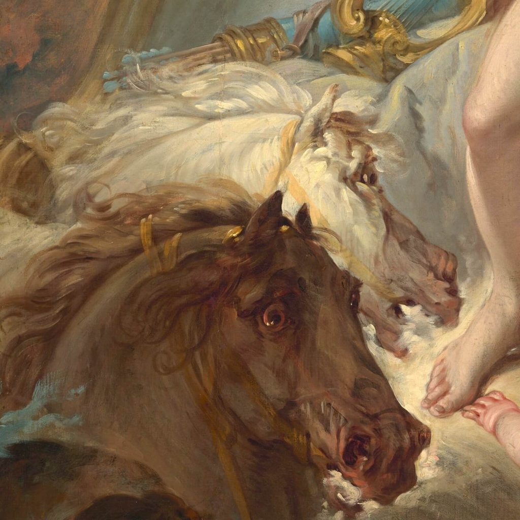 the setting of the sun: François Boucher, The Setting of the Sun, 1752, Wallace Collection, London, UK. Detail.
