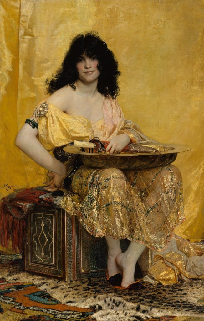salome art: Henri Regnault, Salomé, 1870, Metropolitan Museum of Art, New York City, NY, USA.
