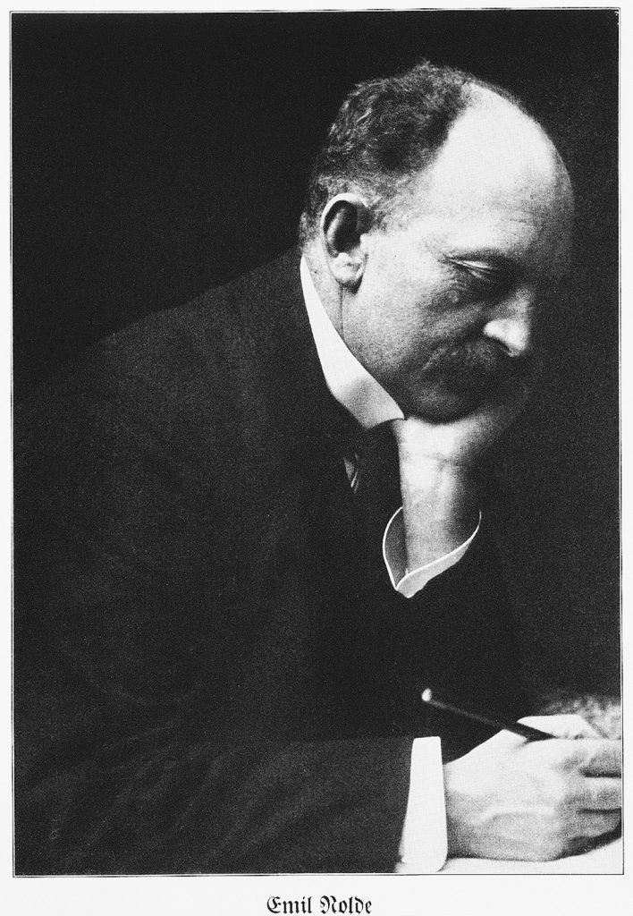 Artists and Nazis: Minya Diez-Dührkoop, Emil Nolde, ca. 1929. Wikimedia Commons (public domain).
