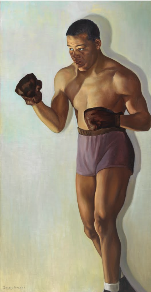 Betsy Graves Reyneau: Betsy Graves Reyneau, Portrait of Joe Louis, 1946, National Portrait Gallery, Washington, DC, USA. © Peter Edward Fayard.

