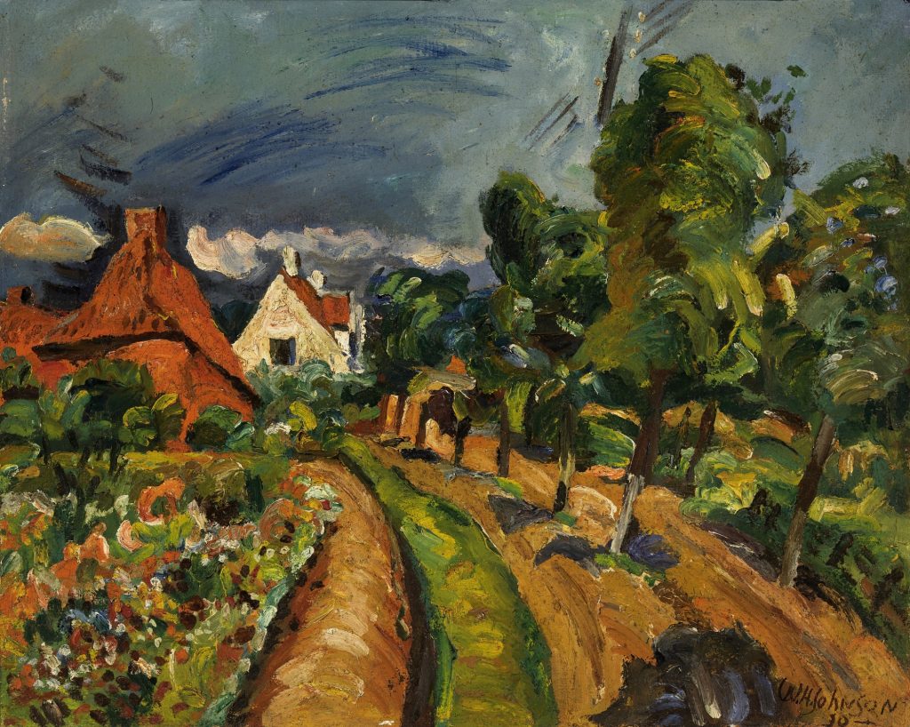 william h. johnson: William H. Johnson, Danish Roadside, 1930, Gift of the Harmon Foundation, Smithsonian American Art Museum, Washington, DC, USA.
