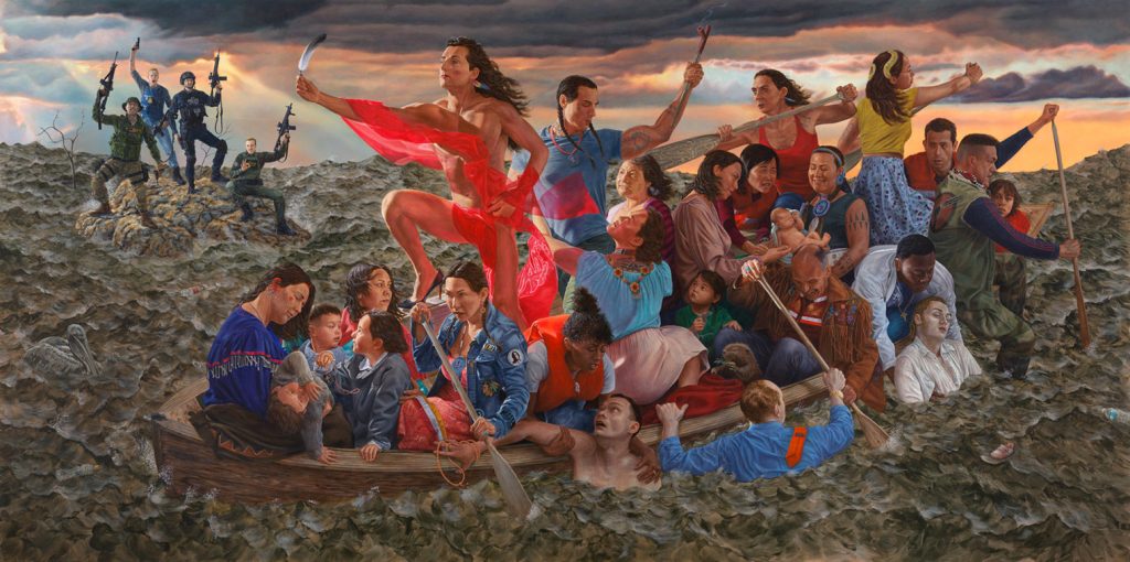 Kent Monkman: Kent Monkman, Resurgence of the People, 2019, The Metropolitan Museum of Art, New York City, NY, USA.

