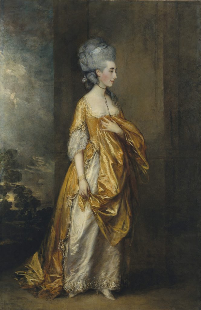 gainsborough fashion frick: Thomas Gainsborough, Mrs. Grace Dalrymple Elliott, 1778, The Metropolitan Museum of Art, New York. Photo courtesy The Metropolitan Museum of Art/ArtResource.
