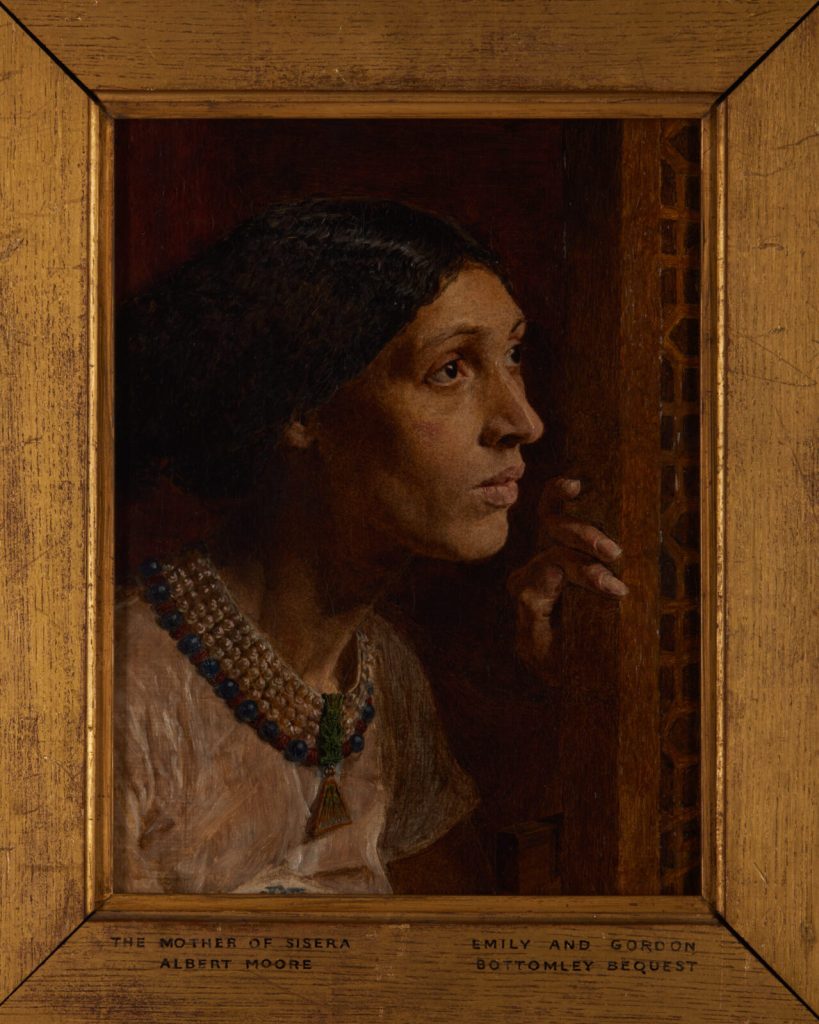 fanny eaton: Albert Moore, The Mother of Sisera, 1861, Tullie House Museum and Art Gallery, Carlisle, UK.
