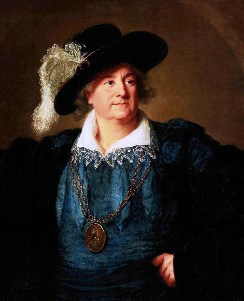 Vigée Le Brun royal portraits: Élisabeth Vigée Le Brun, Stanislaus Augustus with Masonic Emblem on His Breast, 1797, Khanenko Museum, Kyiv, Ukraine.
