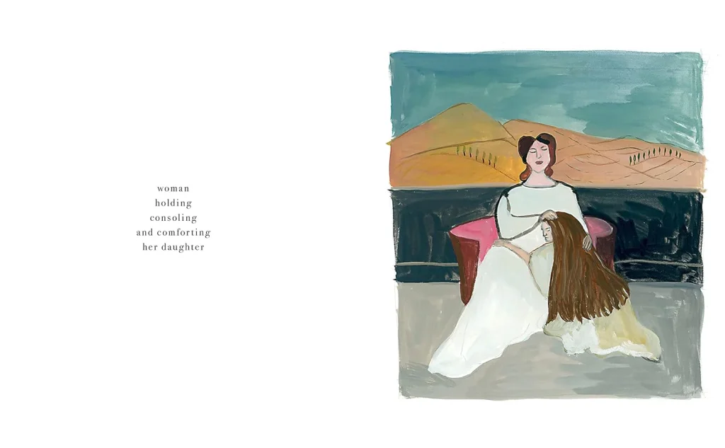 Maira Kalman: Maira Kalman, Illustration from Women Holding Things, 2022.The Clic.
