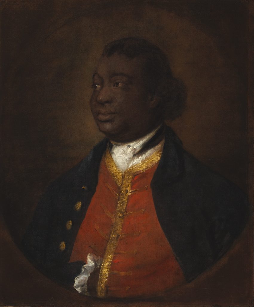 gainsborough fashion frick: Thomas Gainsborough, Ignatius Sancho, 1768, National Gallery of Canada, Ottawa.

