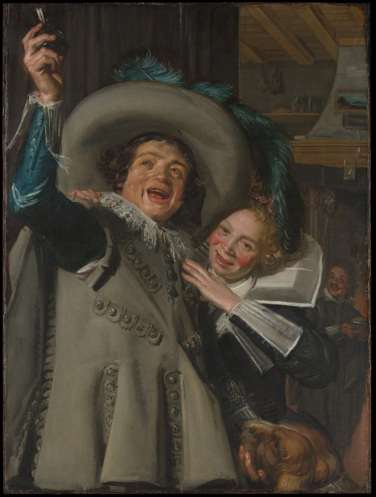 hidden gems at the met: Frans Hals, Young Man and Woman in an Inn, 1623, Metropolitan Museum of Art, New York City, NY, USA

