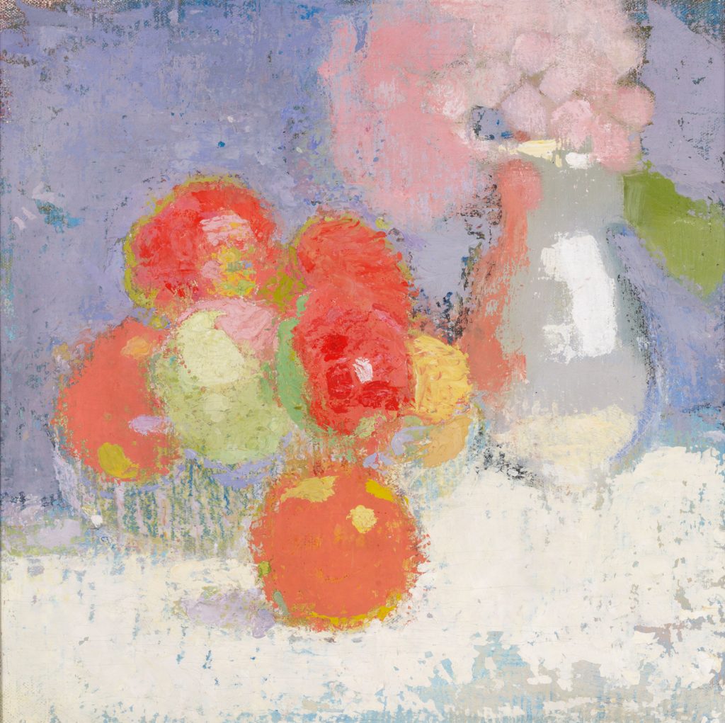 schjerfbeck: Helene Schjerfbeck, Red Apples, 1915, Ateneum, Helsinki, Finland.
