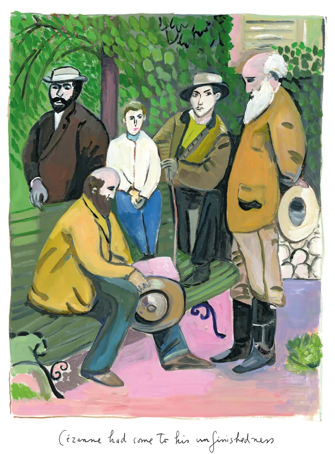 Maira Kalman: Maira Kalman, Illustration from The Autobiography of Alice B. Toklas Illustrated, 2020. The Marginalian.
