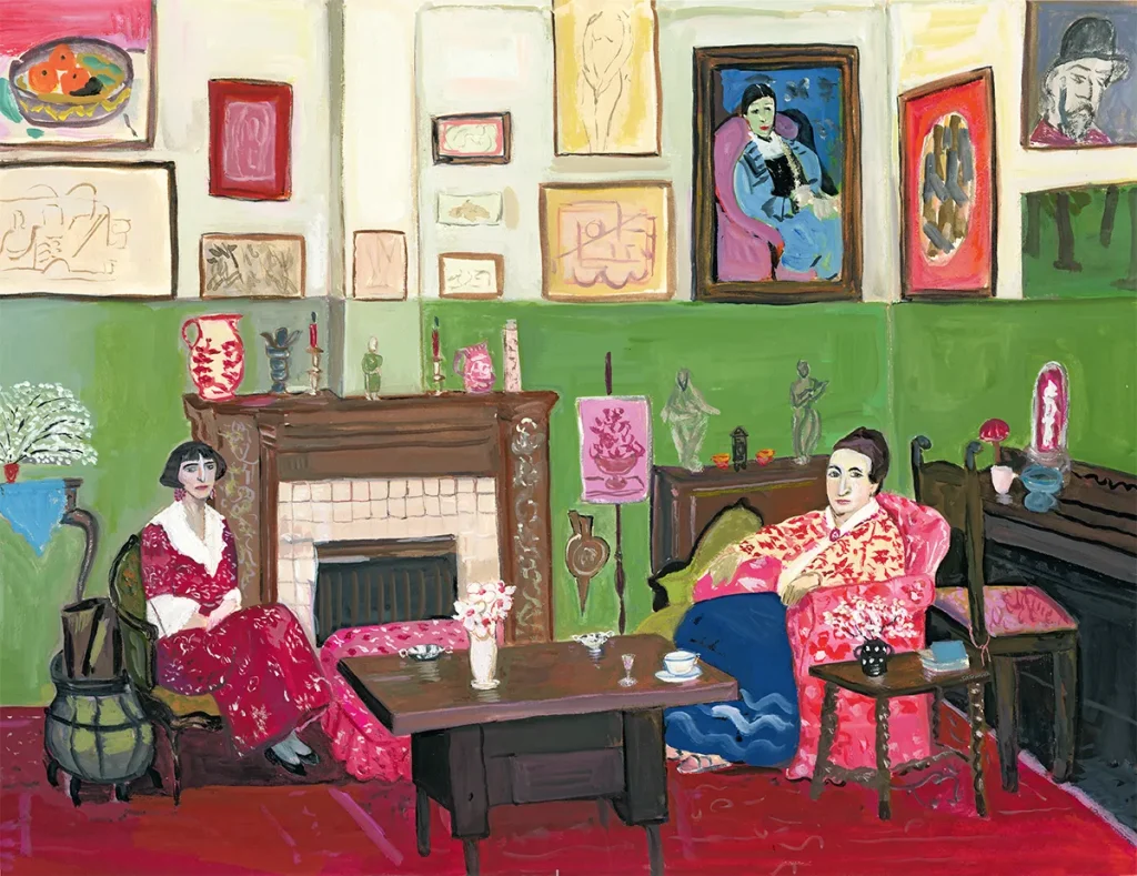 Maira Kalman: Maira Kalman, Illustration from The Autobiography of Alice B. Toklas Illustrated, 2020. The Marginalian.
