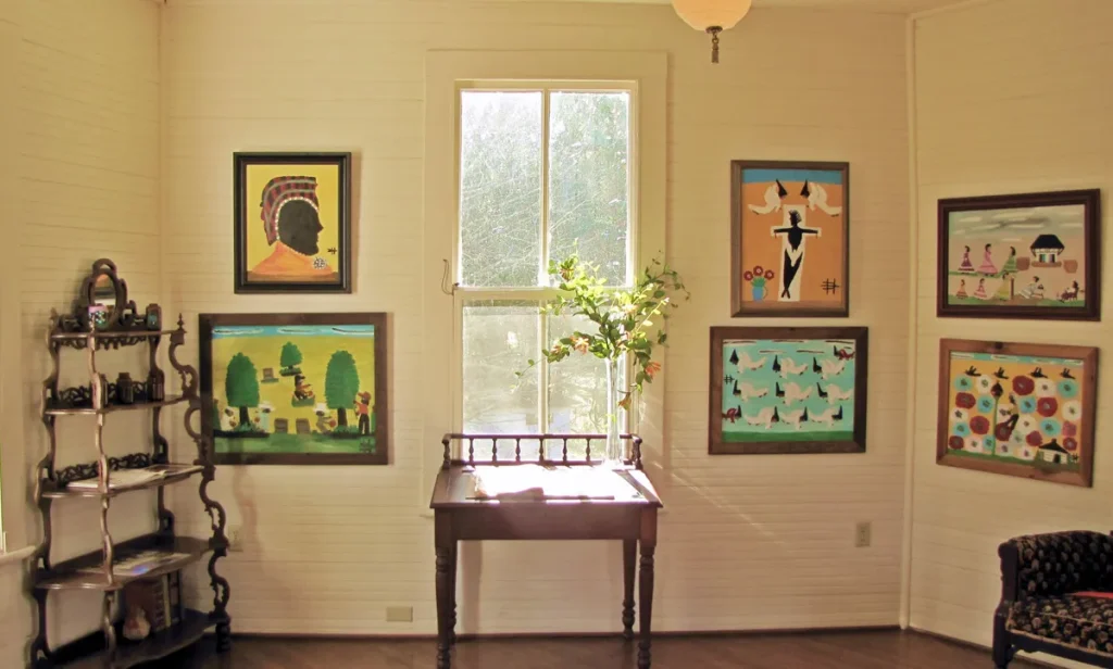 Clementine Hunter: Melrose Plantation gallery featuring Clementine Hunter’s work. Historic Artists’ Homes and Studios.
