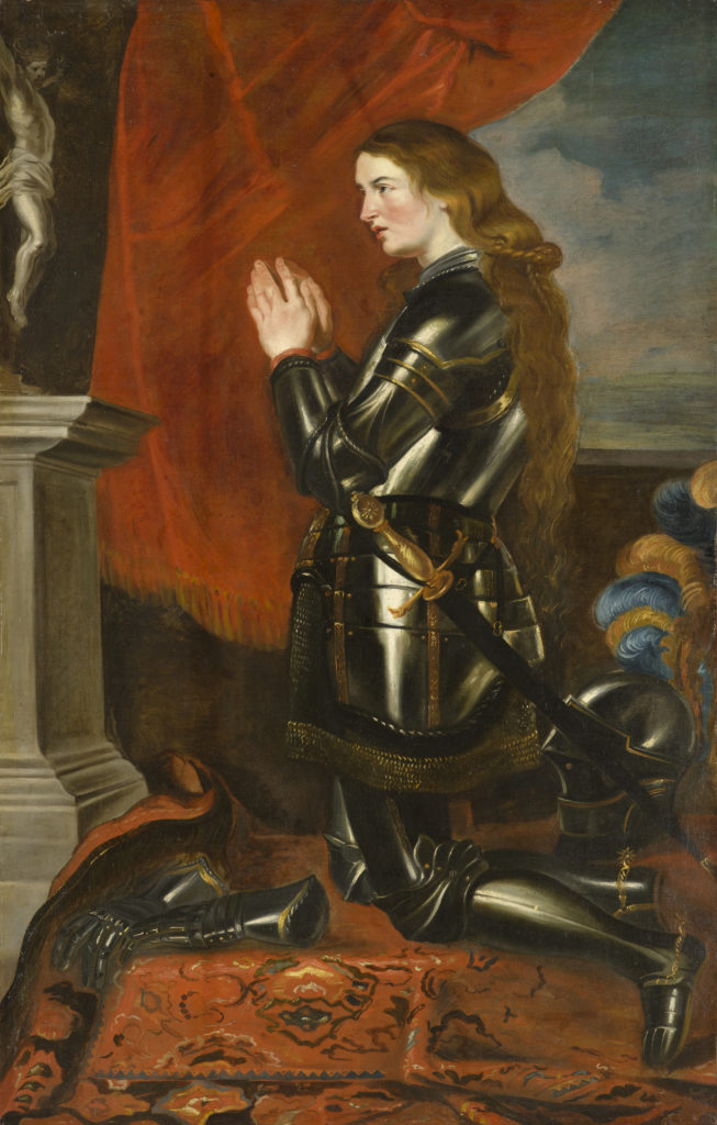 Joan of Arc paintings: Joan of Arc in 10 Paintings: Peter Paul Rubens, Joan of Arc, c. 1620–1640, North Carolina Museum of Art, Raleigh, NC, USA.
