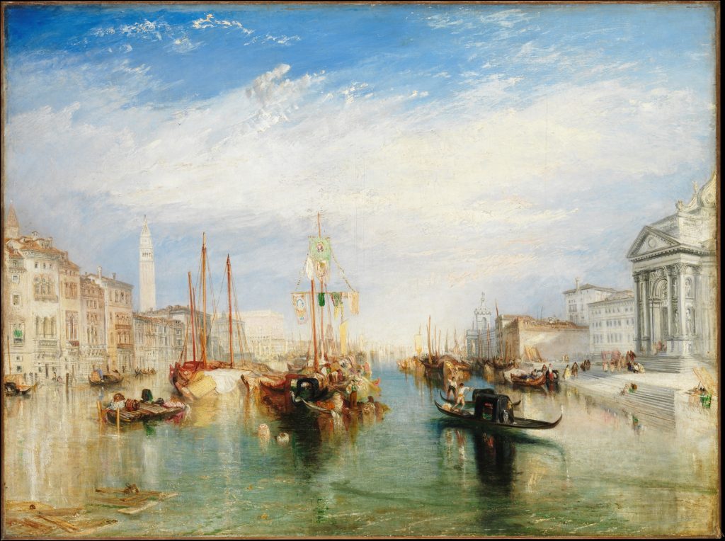 hidden gems at the met: J. M. W. Turner, Venice, from the Porch of Madonna della Salute, 1835, Metropolitan Museum of Art, New York City, NY, USA
