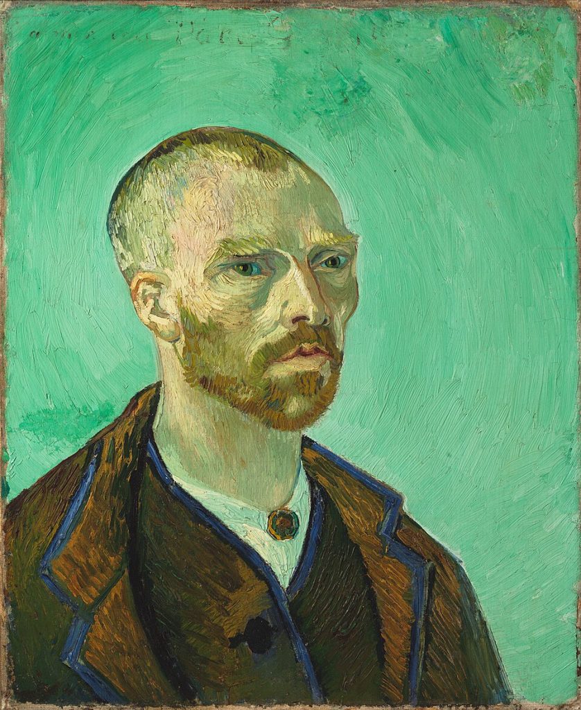 Plunder and Survival: Vincent van Gogh, Self-Portrait Dedicated to Paul Gauguin, 1888, Fogg Museum, Harvard Art Museums, Cambridge, MA, USA. The painting was auctioned in Lucerne in 1939.
