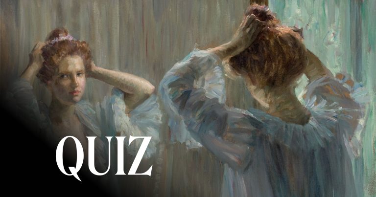 
La Toilette, 1898, private collection. Wikimedia Commons (public domain). Detail.

