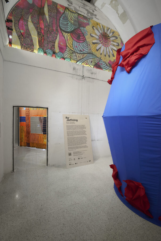 Malta Biennale: Ernestina Doku, The Echoes from Within, Omenaa Art Foundation’s Pavilion at Malta Biennale 2026, Old Armory, Birgu, Malta. Photograph by Maciej Jędrzejewski.
