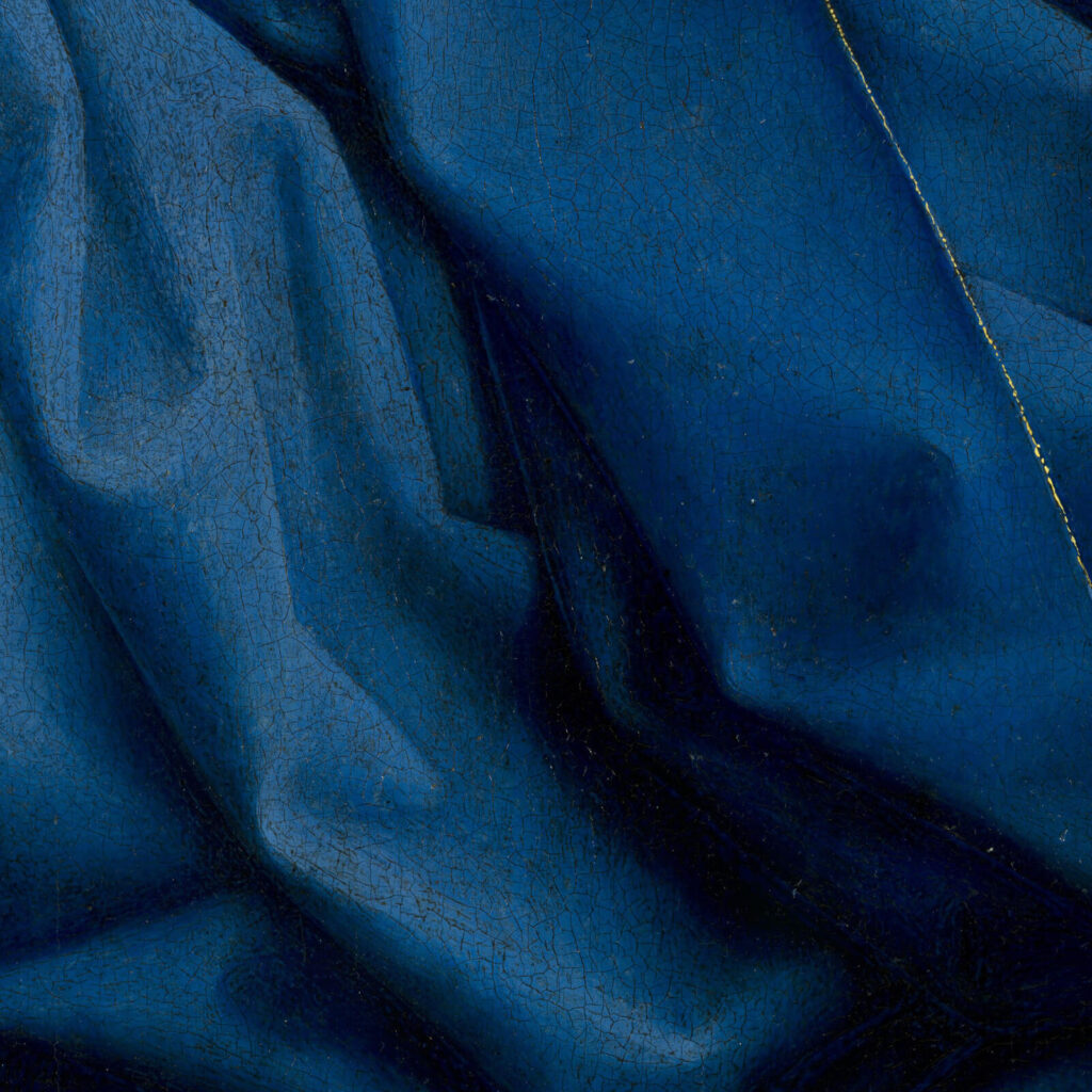 Rogier van der Weyden: Rogier van der Weyden, The Descent from the Cross, before 1443, Museo del Prado, Madrid, Spain. Detail.
