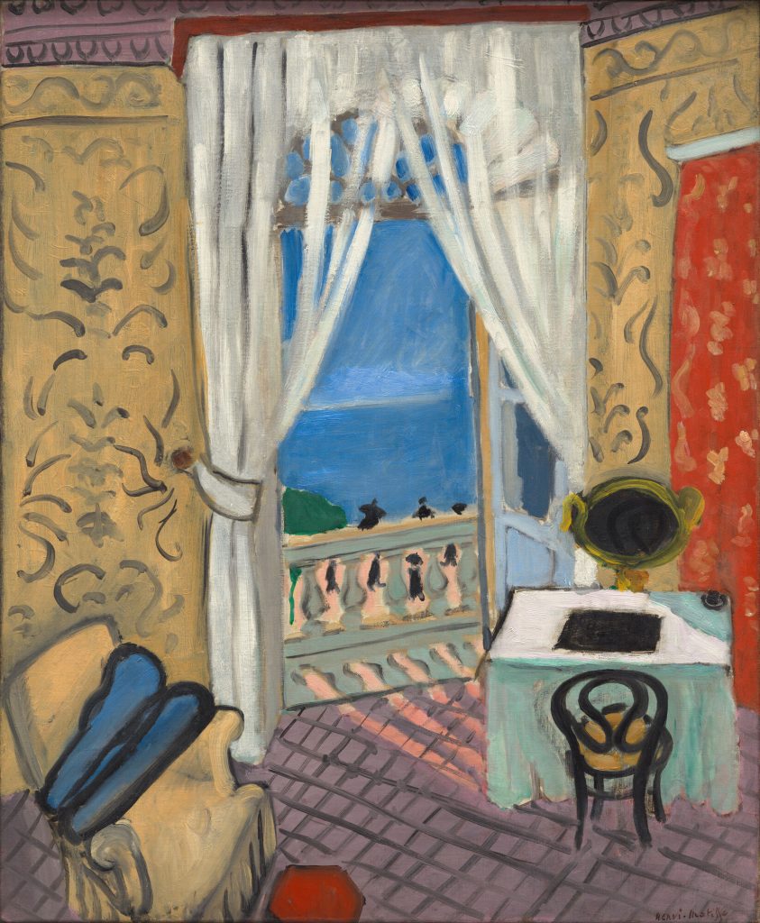 Matisse Chicago: Henri Matisse, Interior with a Violin Case, 1918-1919, Museum of Modern Art, New York City, NY, USA.
