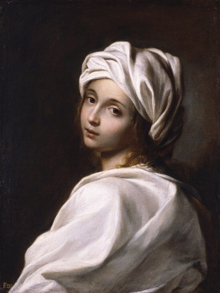 ginevra cantofoli: Ginevra Cantofoli (attributed), Woman with a Turban, ca. 1650, Palazzo Barberini, Rome, Italy.
